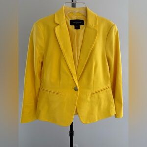 Ann Taylor Vibrant Yellow Women's Blazer